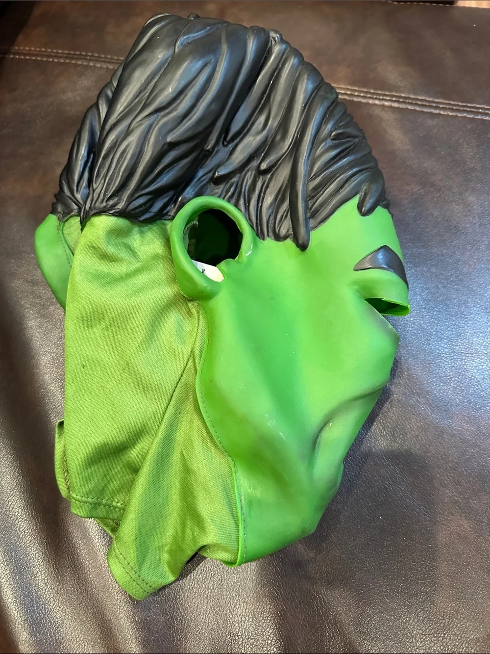 Green Hulk-Inspired Kids Costume Mask full head mask adult kid costume mask